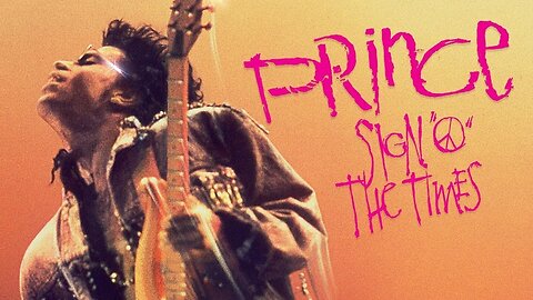 1987 Sign O' The Times Tour (Filmic Version) – Prince | First Solo Tour