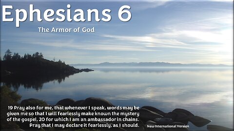 Ephesians 6 - The Armor of God