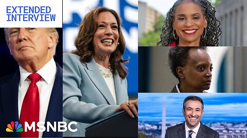 ‘Loser’? Trump trails Harris as she taps ‘Obama energy’ & history: MSNBC Trailblazers Summit