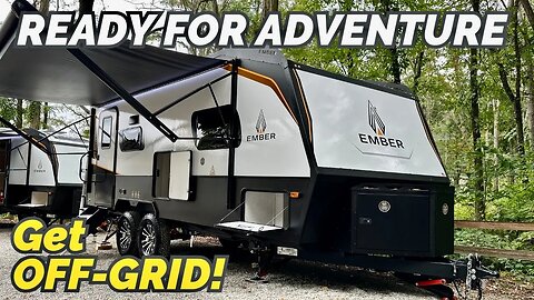 This RV is exciting & ready for adventure! 2024 Ember 201FBQ Overland Series