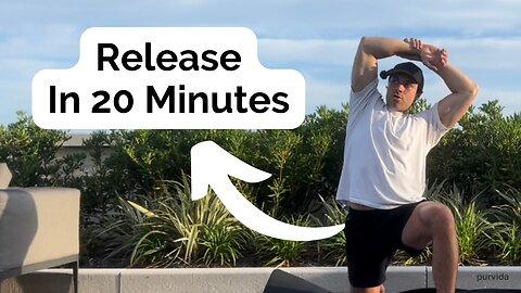 Loosen tight hip flexors (FOREVER) in 20 minutes!