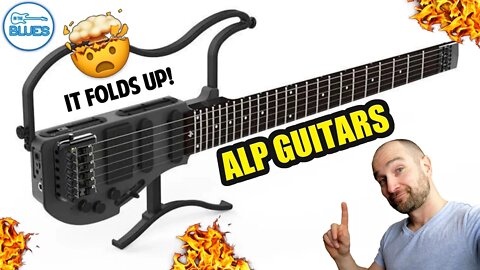 A Real Doctor in Scrubs Plays the ALP Guitars AD-80 Folding Electric Guitar!