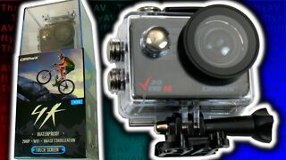 Affordable, Steady, 4K! Campark V30 Native 4K Touch Screen Wifi Action Cam | Unboxing and Demo