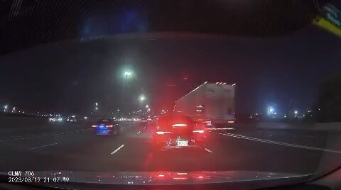 Crazy Driver On Highway 410