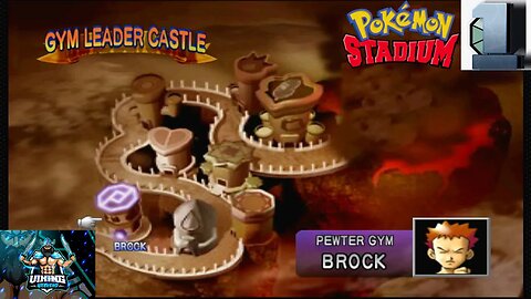 Pokemon Stadium Playthrough Part 1: Gym Leader Castle Tower 1 (Brock)