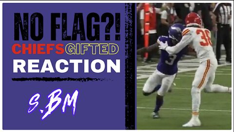 NFL Helping The Chiefs Win Games? Vikings Robbed!