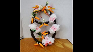 Easter Bunny Wreath