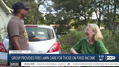 Non-profit Raising Men and Women Lawn Care Service provides free lawn care to those on fixed incomes