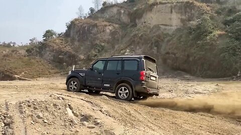 Indians car off-roading