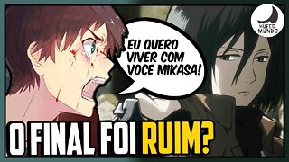 O final polêmico! | Attack on Titan Análise/Review cap.139 | Hueco Mundo