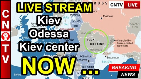 Ukraine, central Kyiv with Sound 24/7 Stream