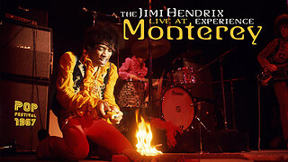The Jimi Hendrix Experience live at Monterey - 1967