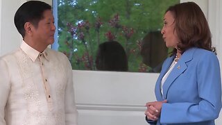 Kamala Harris shares a Word Salad with Philippine President - WORK smarter not harder