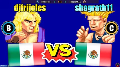 Street Fighter II': Hyper Fighting (djfrijoles Vs. shagrath11) [Mexico Vs. Mexico]