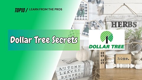 Uncover These "SECRET" Dollar Tree DIY Hacks: 10 Ways to Transform Your Home on a Budget!