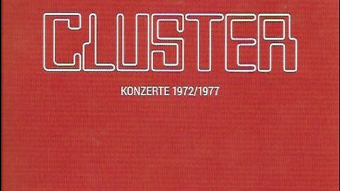 Konzerte 1972/1977 - Cluster