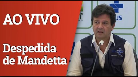 Coletiva de despedida de Luiz Henrique Mandetta - AO VIVO