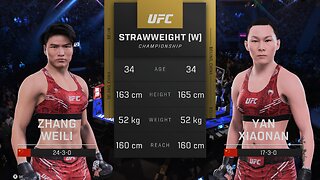 Zhang Weili Vs Yan Xiaoanan UFC 300 Women's Strawweight Championship Prediction