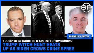 Trump To Be INDICTED & ARRESTED Tomorrow? Trump WITCH HUNT Heats Up As Biden Grows CRIME SPREE