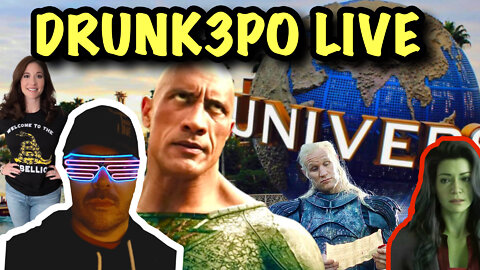 Orlando Meet Up, Black Adam, Nelson Ratings, G4TV Staff, & More | Drunk3po Live