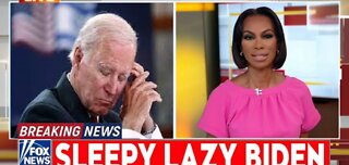 Sleepy lazy Biden