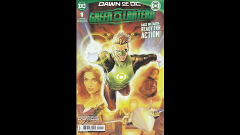 Green Lantern -- Issue 1 (2023, DC Comics) Review