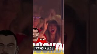 TAYLOR SWIFT! Cheering on Travis Kelce #taylorswift