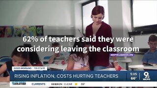 The cost of being a teacher