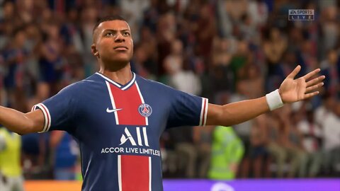 FIFA 21 Player's Career#1 Trophée du Champions PSG vs Olympique de Marseille