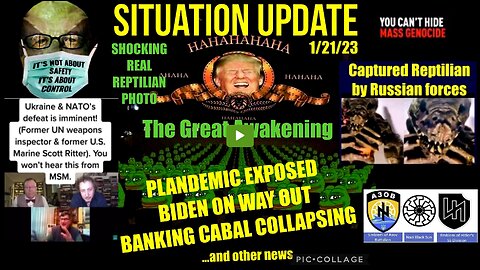 SITUATION UPDATE 1/20/23 (See Adrenochrome links in description)