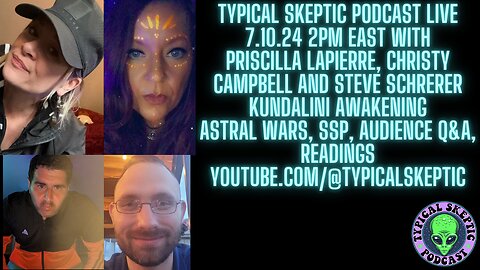 SSP, Astral Wars, Q&A, Readings - Steve, Scherer, Christy Campbell & Priscilla Lapierre, TSP 1366