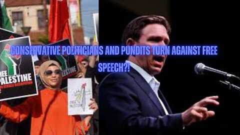 Conservative politicians and pundits turn against Free Speech?!