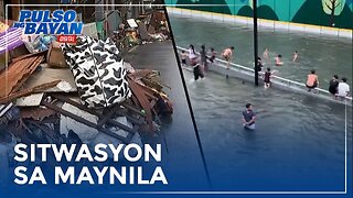 Sitwasyon sa lungsod ng Maynila matapos manalasa ang Habagat at bagyong Carina| via Margot Gonzales