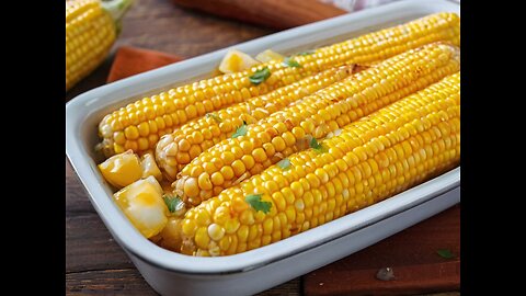 Запеченная кукуруза в духовке Corn in the oven
