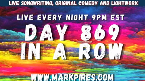 Live Improvisation Comedy & One Man Band Songwriting Every Night!