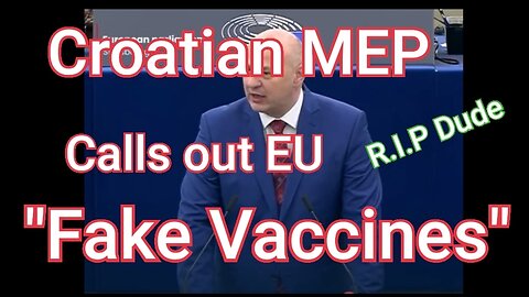 Croatian MEP Mislav Kolakušić - "Fake Vaccines"