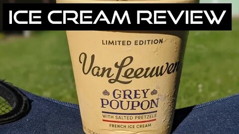 ICE CREAM REVIEW: Van Leeuwen Grey Poupon French Ice Cream