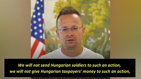 NATO summit - FM Szijjártó: Hungary will not send soldiers nor taxpayers money to Ukraine