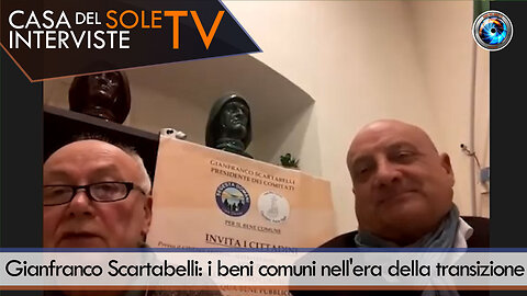 Gianfranco Scartabelli: i beni comuni nell'era della transizione