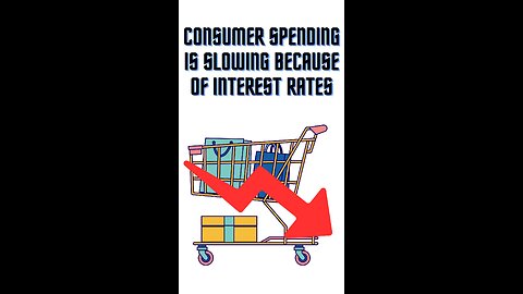 Consumer Spending is Slowing because of Interest Rates