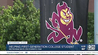 ASU helping first-generation college students