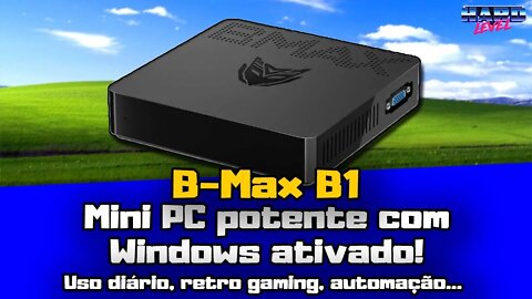 Unboxing/Review - Bmax B1 Mini PC bom e barato!