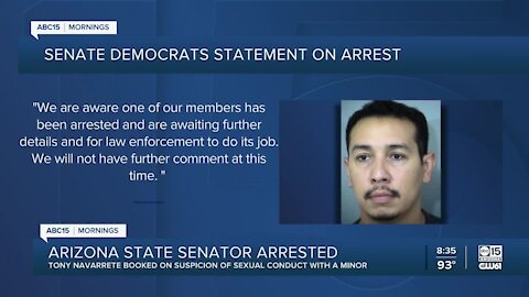 Arizona State Senator arrested on multiple charges