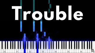🔴 Coldplay - Trouble |Piano Tutorial|