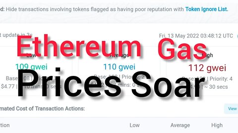 Ethereum Gas Prices Soar, Traders Head For Stablecoin Exits #cryptomash #cryptonews #viralvideo2022