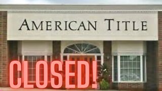 Huge Real Estate Title Company Closes It's Doors Forever As SHTF 2022