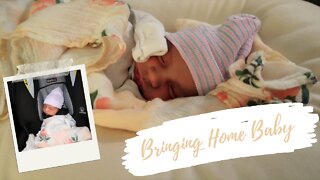 BRINGING HOME BABY | FIRST 24 HOURS WITH A NEWBORN!!!