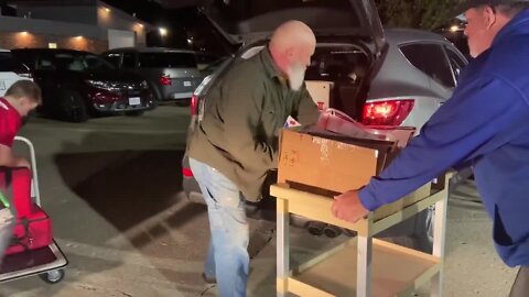 Election workers, volunteers help bring ballots to election office