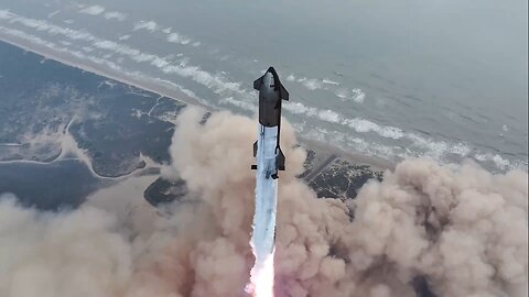 SpaceX Cinematic Starship Launch And Landing