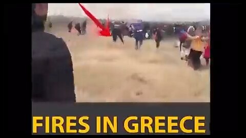 Fires in Greece are Man Made! #greece #fires #immigration